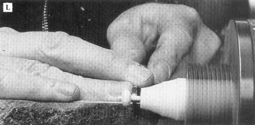 You're nearly done: Turn the knob with a tenon for an "aha!" finishing touch.
